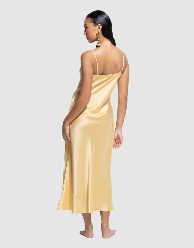 GINIA - Silk Lace Slip
