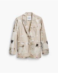 Desigual - Collage Blazer M. Christian Lacroix