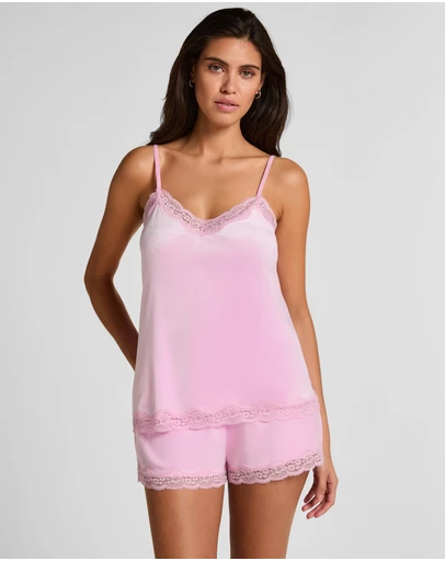 Hunkemoller - Cami Scallop Lace Pyjama Set