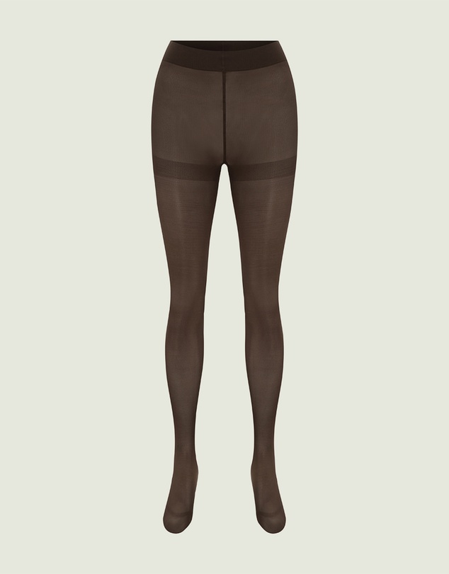 INSTOCK - Haze — 50 Denier Brown Matte Tights