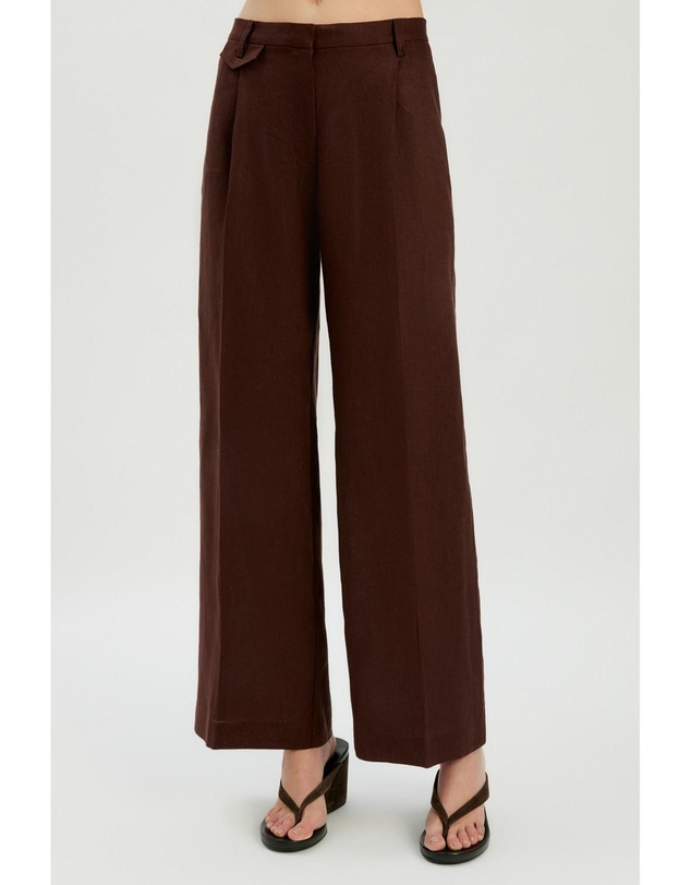 Bardot - Geordy Hipster Linen Pant