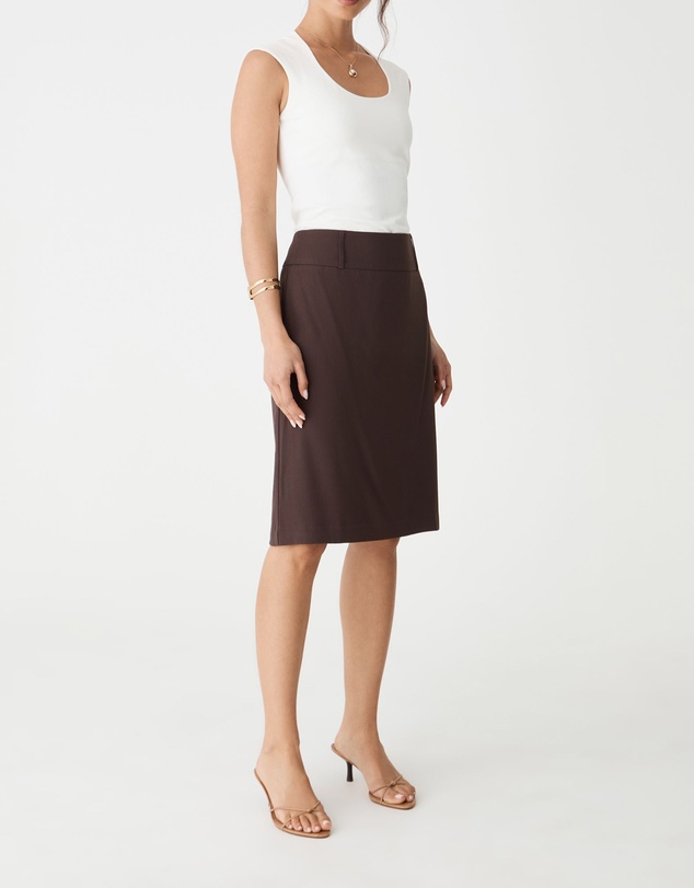 Forcast - Soho Rounded Square Neck Top