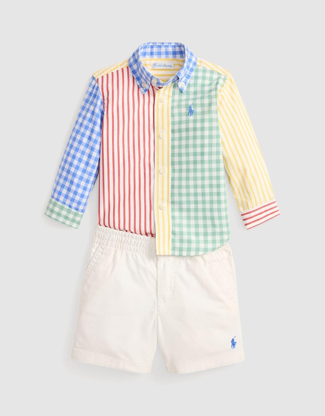 Polo Ralph Lauren - Woven Short Set Outfit Set - Babies