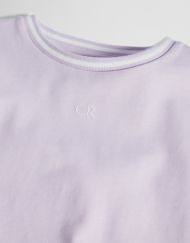 Country Road - Australian Cotton Short Sleeve Crop Boxy T-shirt