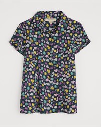 Seasalt - Seasalt Cornwall Multi Rushmaker Short Sleeve Shirt