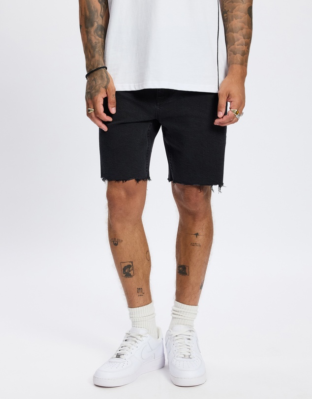 Thrills - Bones Raw Slim Denim Shorts