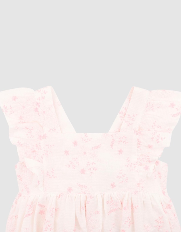 Bebe by Minihaha - Chelsea All Over Embroidery Dress - Babies