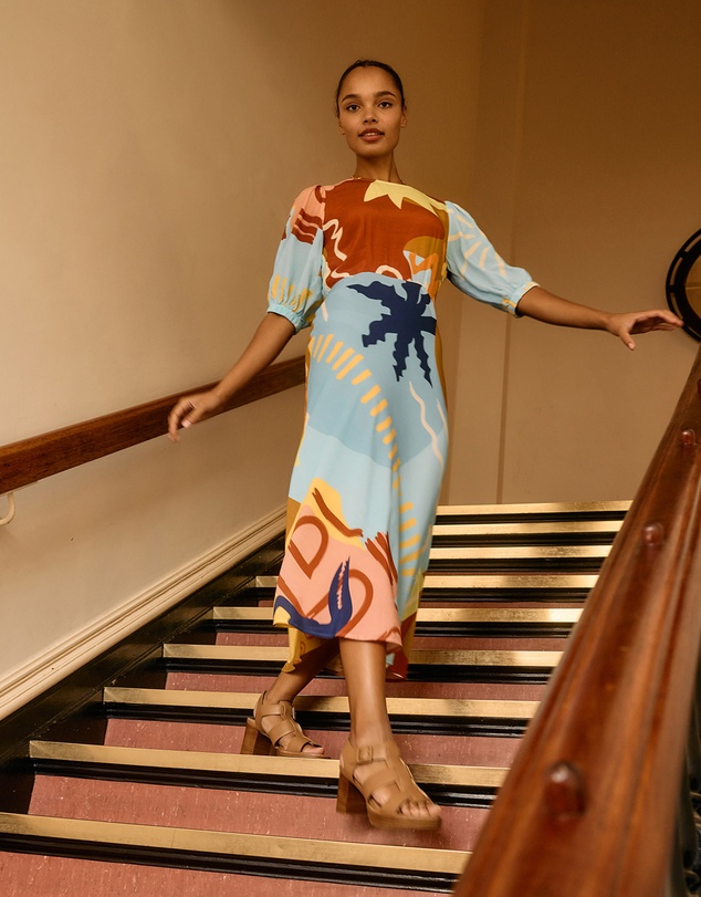 bul - Leo Midi Dress