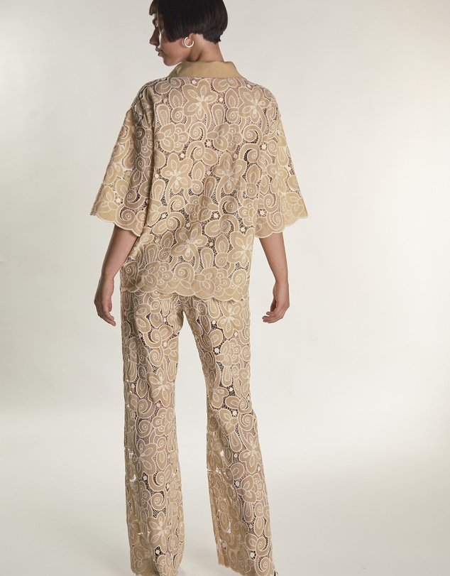 Glamorous - High Waisted Flared Trousers
