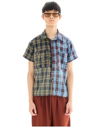 THE TALES - The Tales Half n Half Flannel Camp Shirt