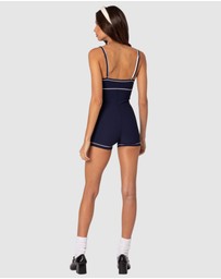 EDIKTED - Zetta Contrast Romper