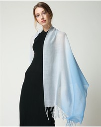 Ozwear Connection Uggs - Ugg 100% Merino Wool Tie Dye Scarf Dawn and Blue