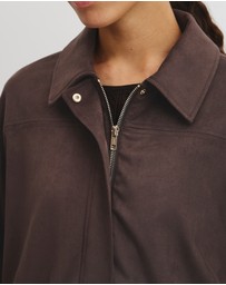 Country Road - Faux Suede Jacket