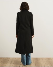 Atmos&Here - Rhiannon Wool Blend Tailored Coat