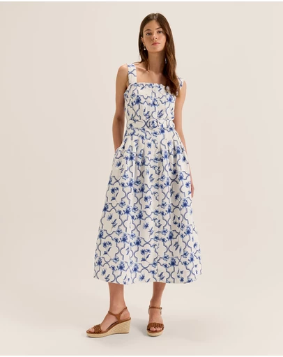 Review - Mosaic Midi Sun Dress