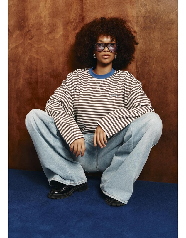 Subtitled - Hilo Striped Long Sleeve Top