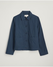 Seasalt - Seasalt Cornwall Navy Carnon Downs Jacket