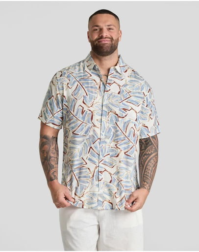 Johnny Bigg - Curacao Print Shirt