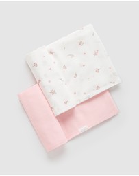 Purebaby - Muslin Wrap 2 Pack-Babies
