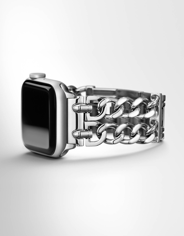 GUESS - Guess Apple Band -  Silver Chain 38-40mm