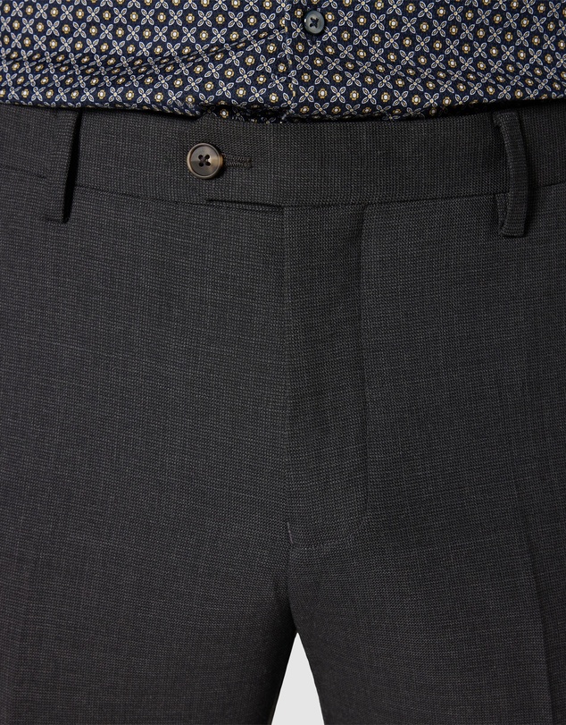 Politix - Slim Stretch Wool Blend Tailored Pant