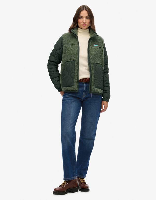 Superdry - Fleece Hybrid Jacket