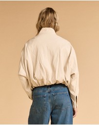 MVN - Soft Faux Leather Jacket
