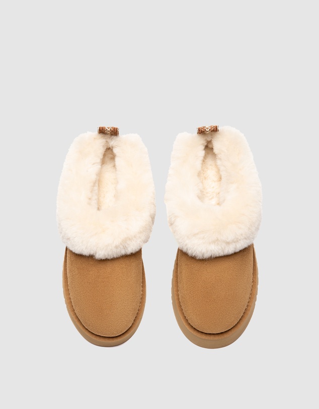 EVERAU - Australian Shepherd Ugg Glacial Cow Suede Upper UGG Boots