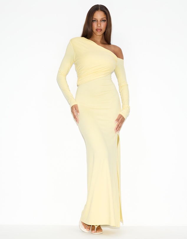 Dazie - Katia Asymmetric Jersey Dress