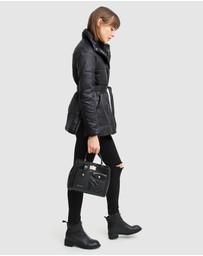 Belle & Bloom - Moonrise Belted Puffer Jacket