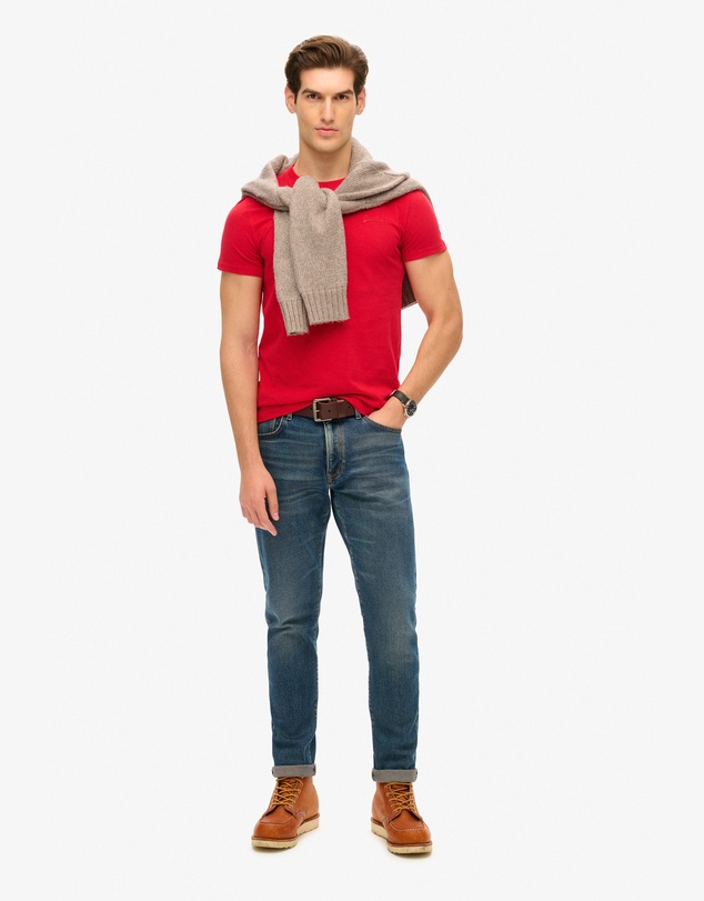 Superdry - Essential Logo Embroidered Slim Fit Tee