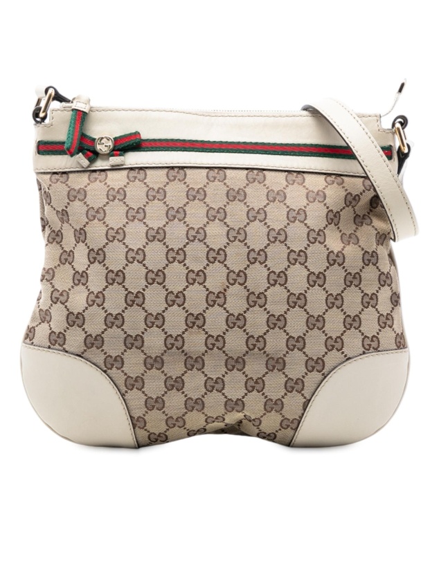 Pre-Loved by Azura Reborn - Pre-Loved GG Canvas Web Mayfair Crossbody