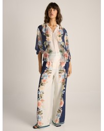 Fate + Becker - Solara Split Neck Blouse