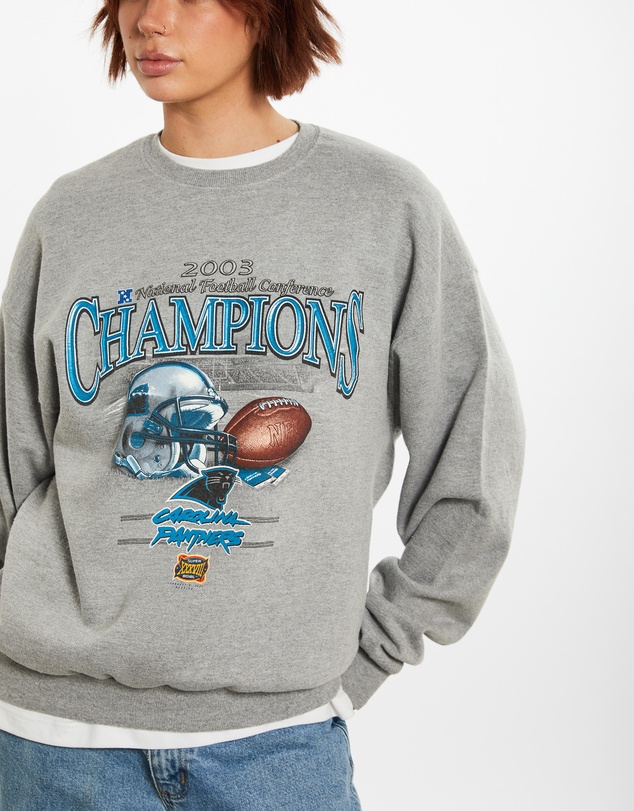Vintage by The Real Deal - Pre Loved - Vintage NFL Carolina Panthers Sweatshirt