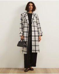 Atmos&Here - Marnie Wool Blend Longline Coat