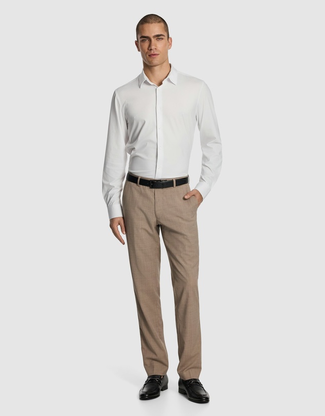yd. - Pulse Slim Hyper Stretch Dress Shirt