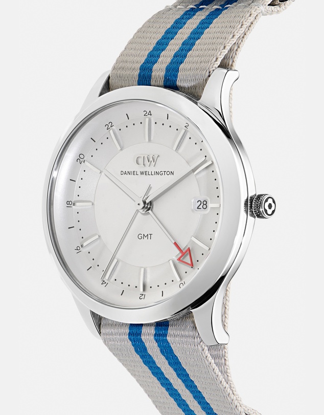 Daniel Wellington - Pathfinder GMT 39mm Rowden Frost-White