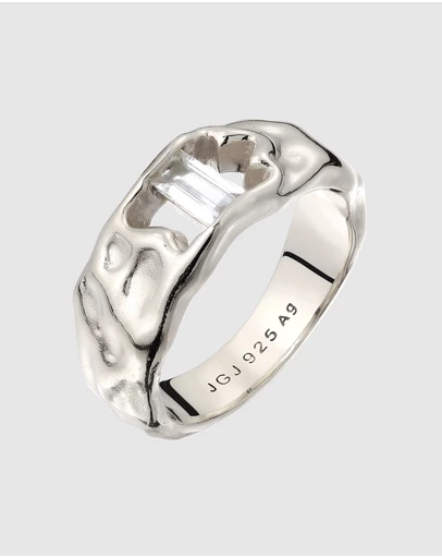 Elli Jewelry - Elli Jewelry Topaz Ring in 925 Silver