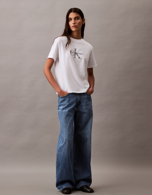Calvin Klein Jeans - Embroidered Monogram Logo Tee