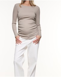 Soon Maternity - Bamboo Rib Feeding Top