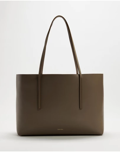 Calvin Klein - Foil Logo Tote W/ Pouch