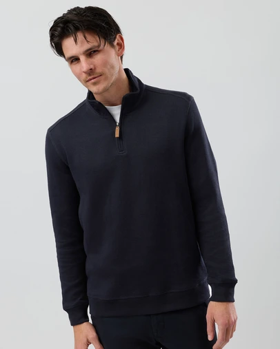 Wayver - French Rib Half Zip