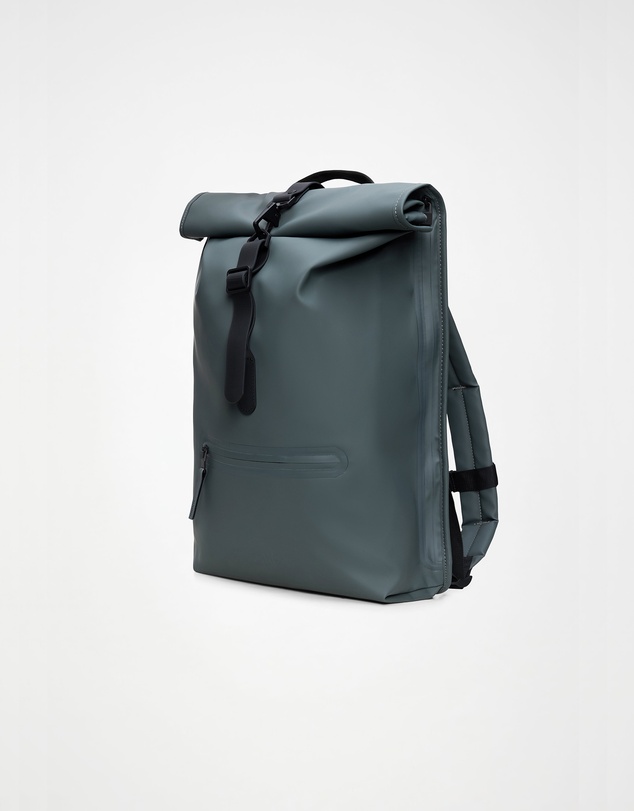 RAINS - Rolltop Rucksack Green