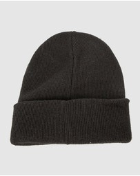 Max Alexander - European Made Black Wool Beanie