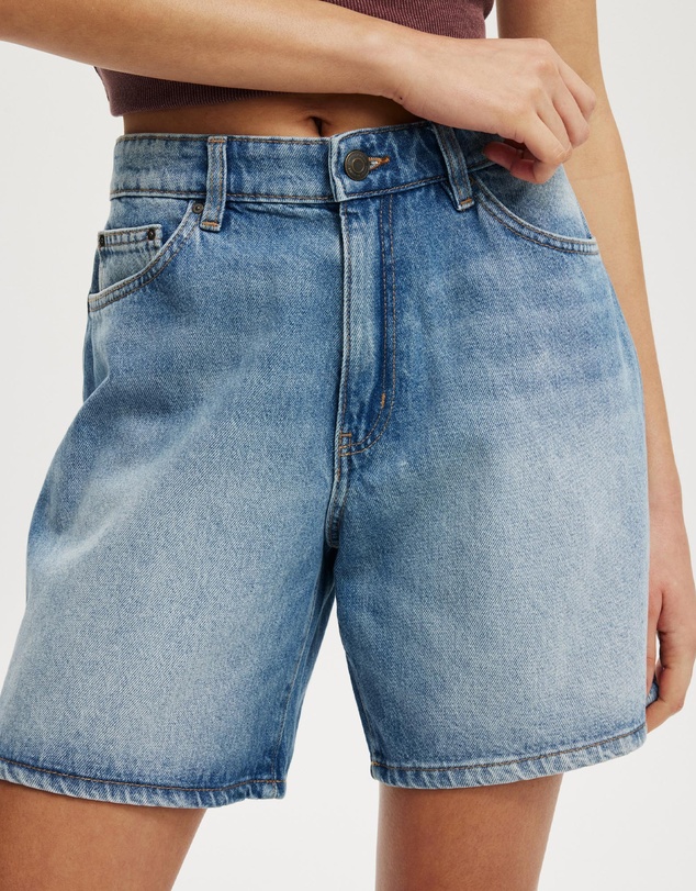 Cotton On - Relaxed Denim Shorts