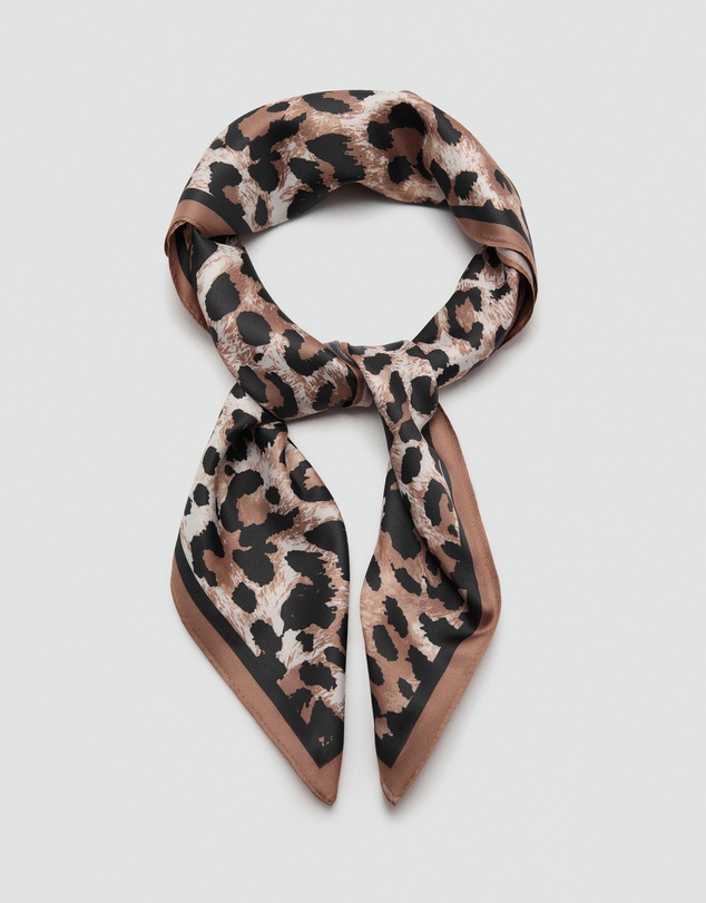 M.N.G - Animal Print Scarf