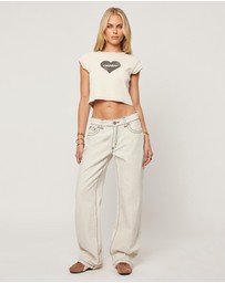 Abrand - Candy Cropped Tee
