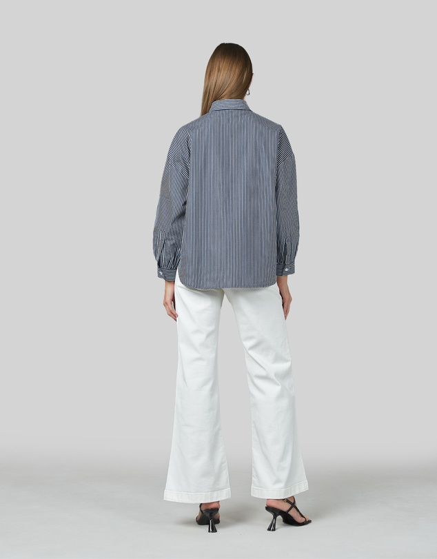 DRICOPER DENIM - Piper Ivory Wide Leg Trousers