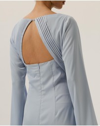 Tussah - Bec Long Sleeve Satin Maxi Dress