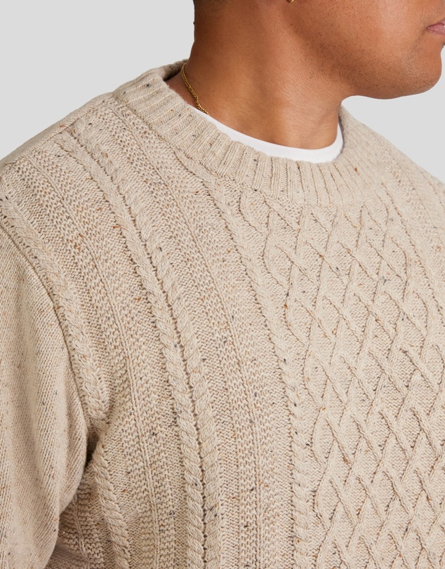 Johnny Bigg - Cable Knit Sweater